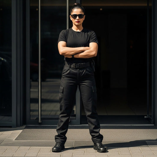 Professional Female Security Guard